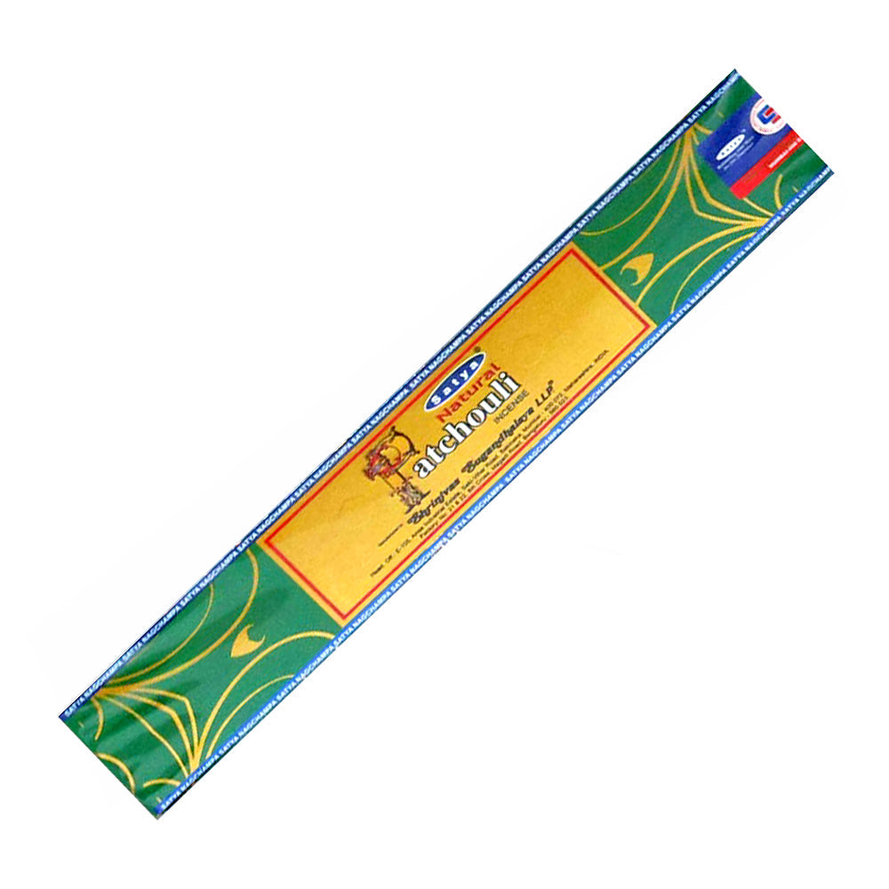 Satya Natural Patchouli Incense sticks 15 gr | Incense | Wiccan Center