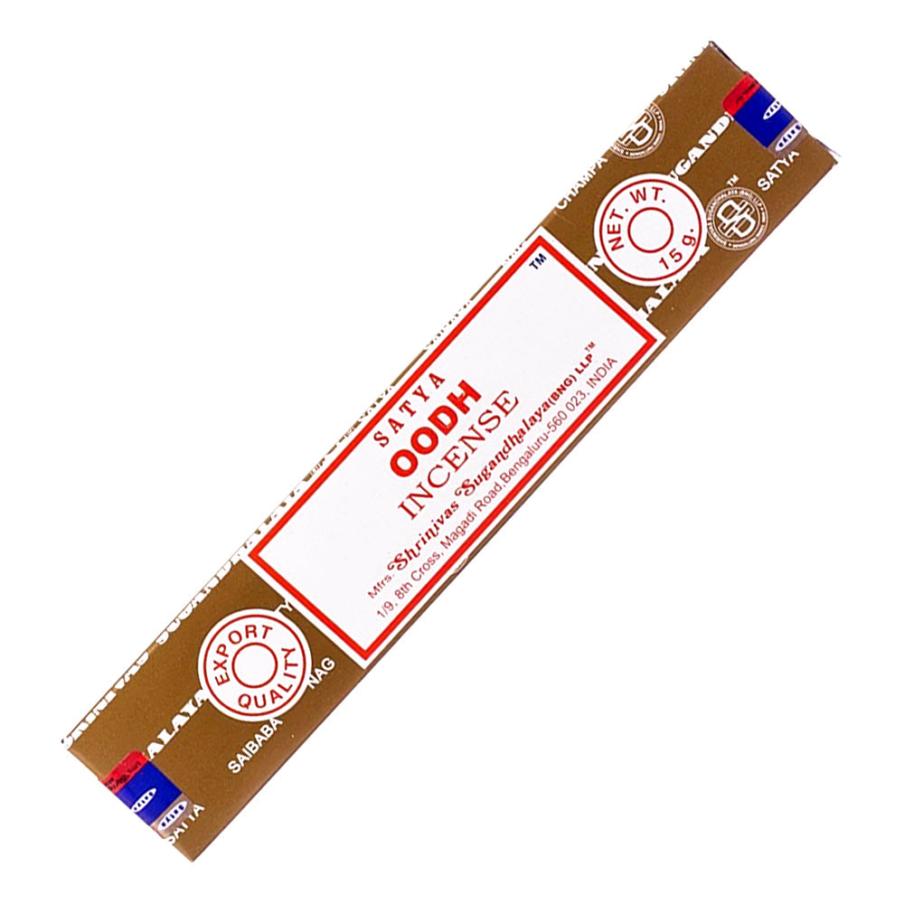 Satya Oodh Incense Sticks 15 gr | Incense | Wiccan Center