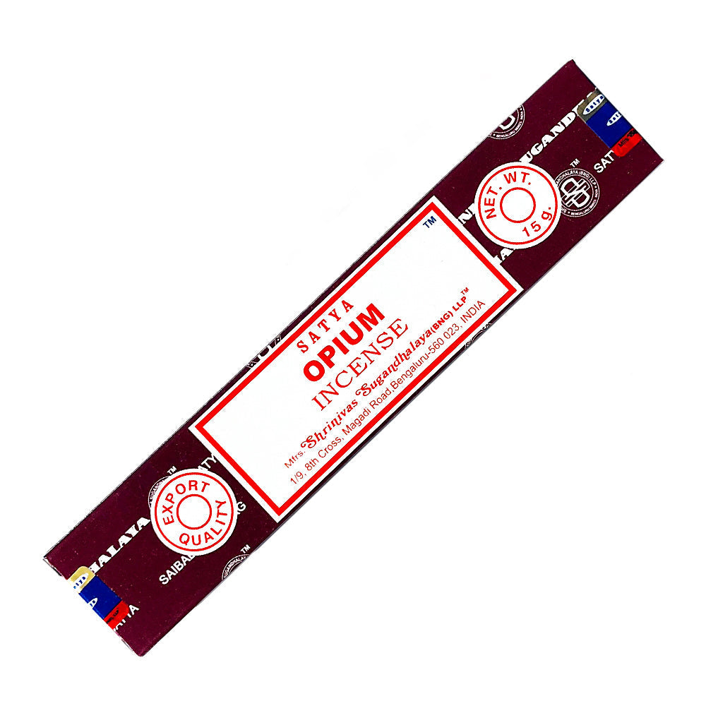 Satya Opium Incense Sticks 15 gr | Incense | Wiccan Center