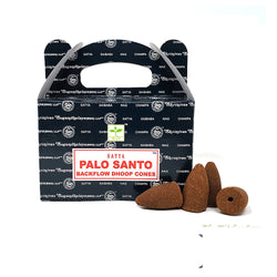 Satya Palo Santo Dhoop Backflow Cones | Incense | Wiccan Center