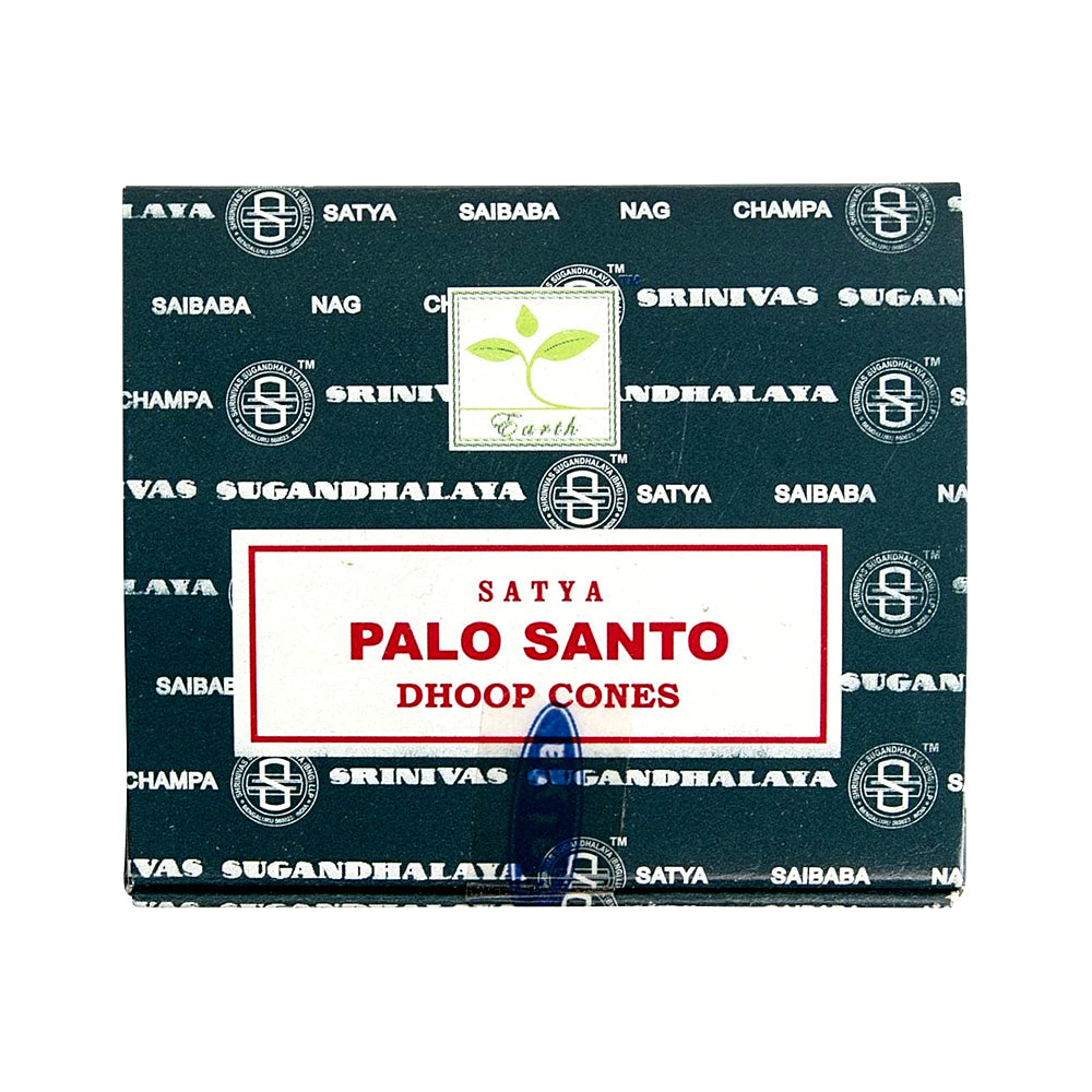 Satya Palo Santo Dhoop Incense Cones | Incense | Wiccan Center