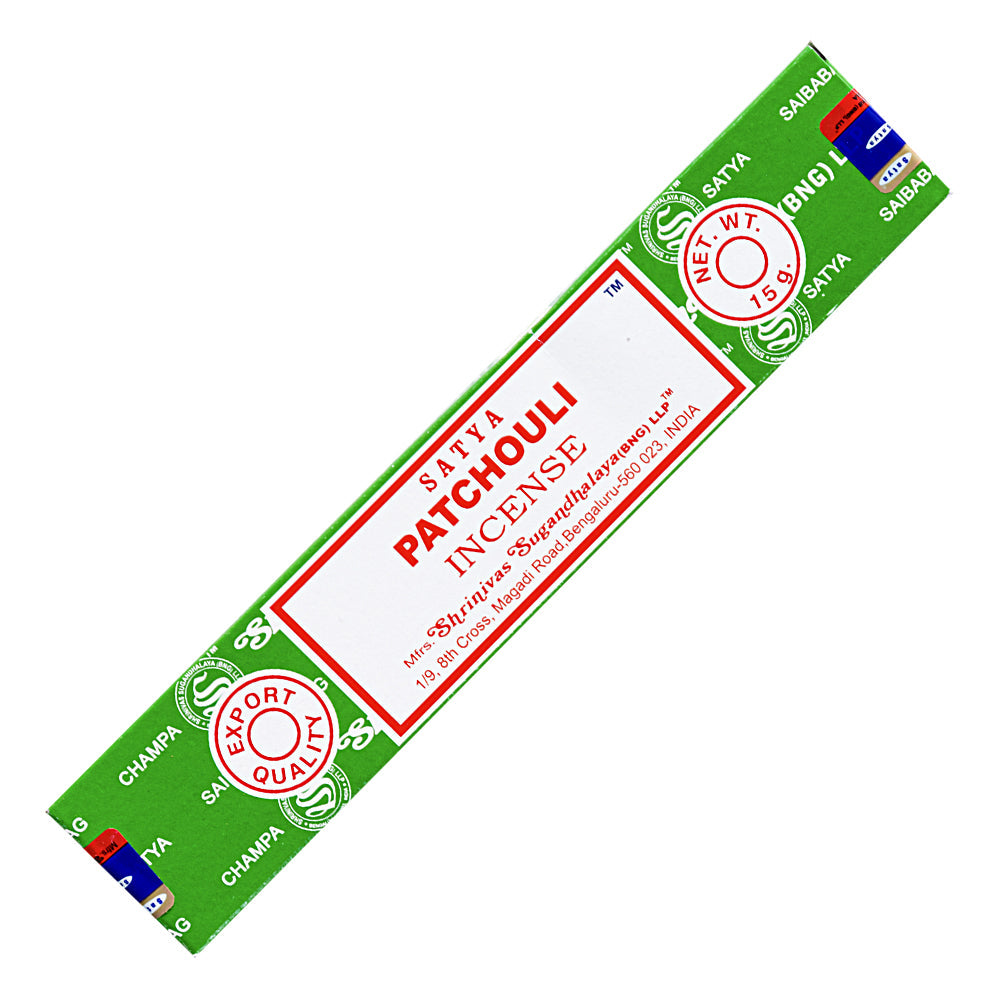 Satya Patchouli Incense sticks 15 gr | Incense | Wiccan Center