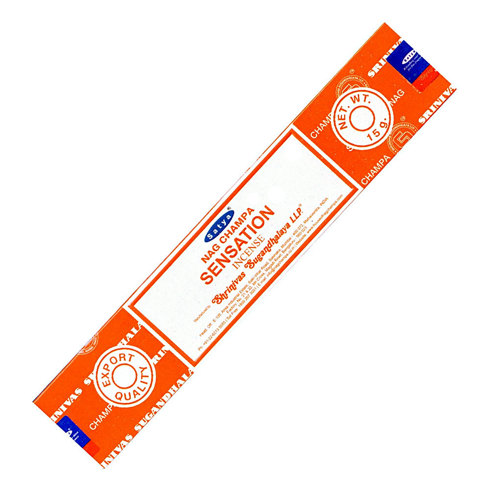 Satya Sensation Incense Sticks 15 gm | Incense | Wiccan Center