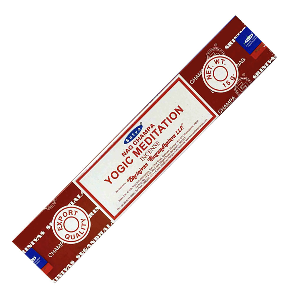 Satya Yogic Meditation Incense Sticks 15g | Incense | Wiccan Center