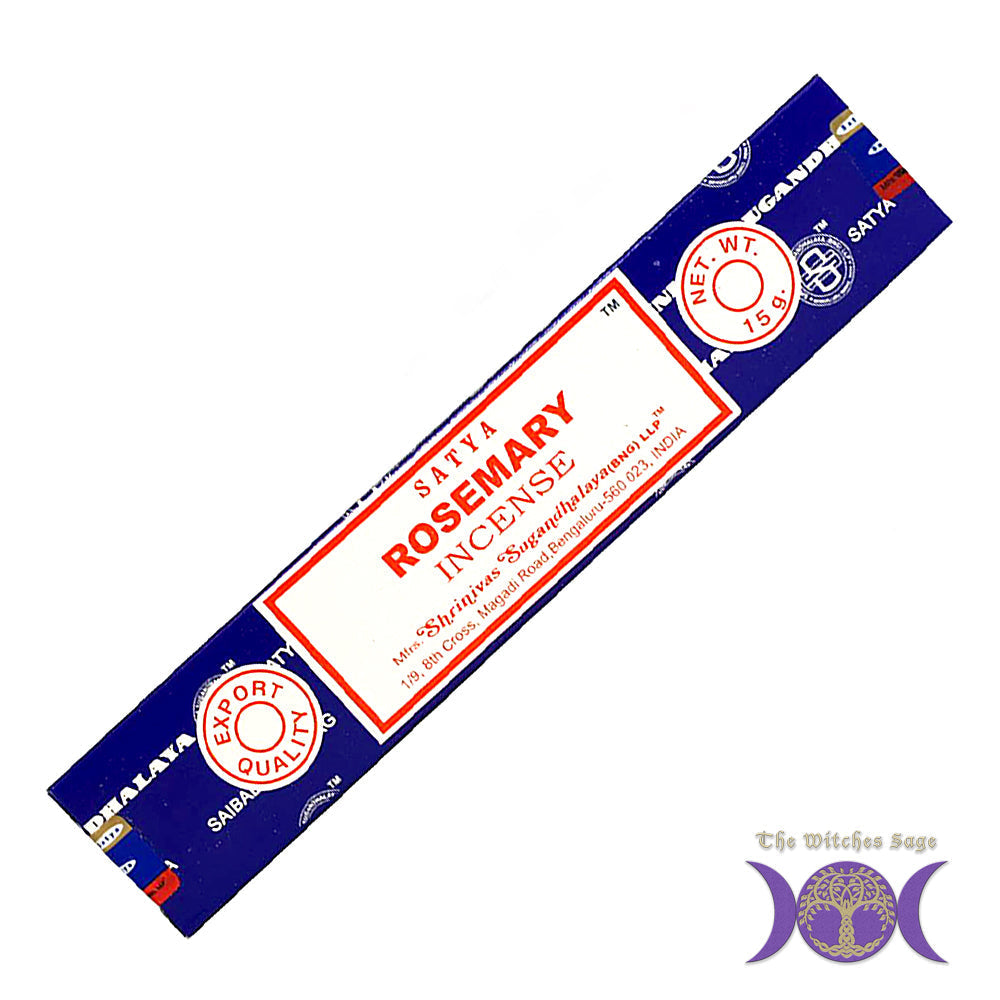 Satya Rosemary Incense Sticks 15 gr | Incense | Wiccan Center