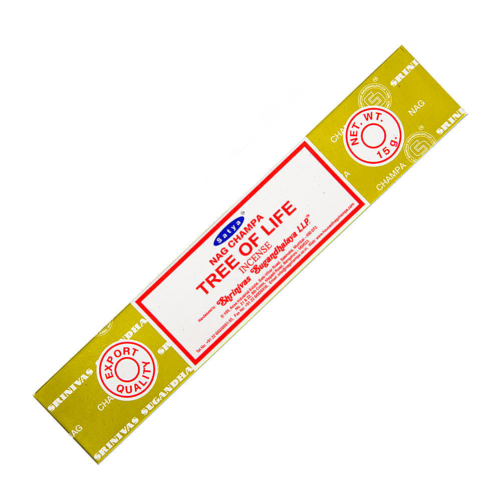 Satya Tree of Life Incense Sticks 15 gr | Incense | Wiccan Center