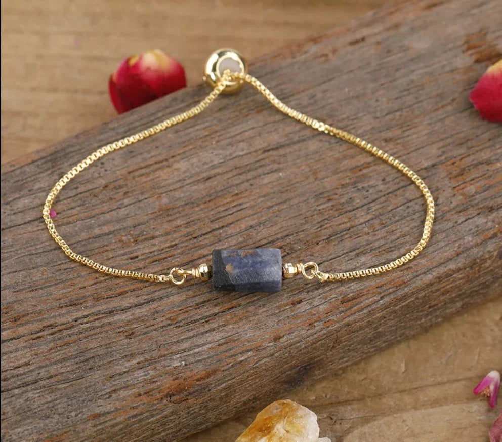 Crystal Gold Adjustable Bracelets | bracelets | Wiccan Center