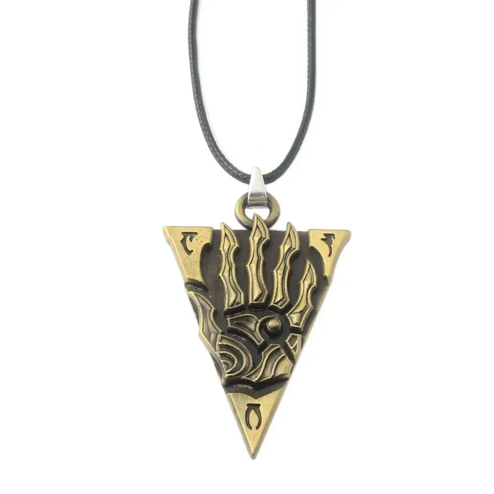 Amulet of Mara Arkay Necklace Morrowind Pendant Necklace for Women Men Cosplay Jewelry Gift | | Wiccan Center