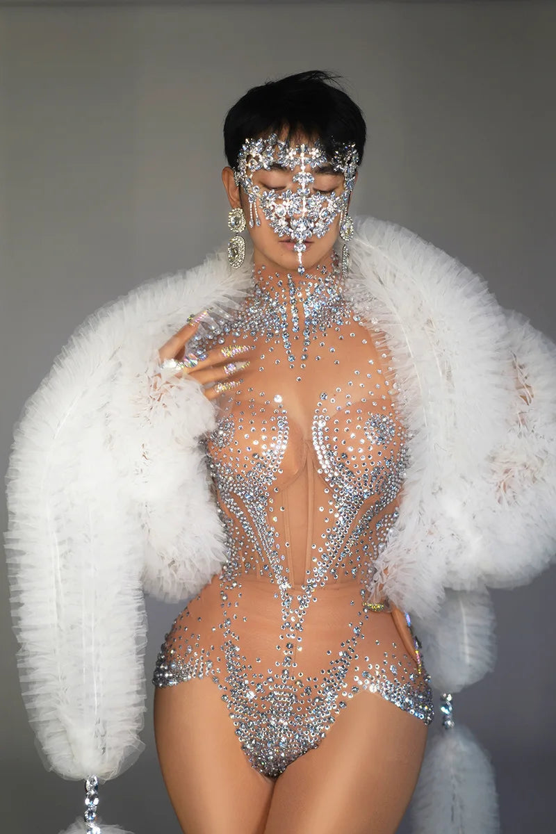 Women's Stage Performance Outfit | Party Jackets, Mini Dresses & Bodysuit | Costume Sets | Wiccan Center