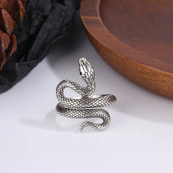 Sterling Silver Snake Ring | rings | Wiccan Center