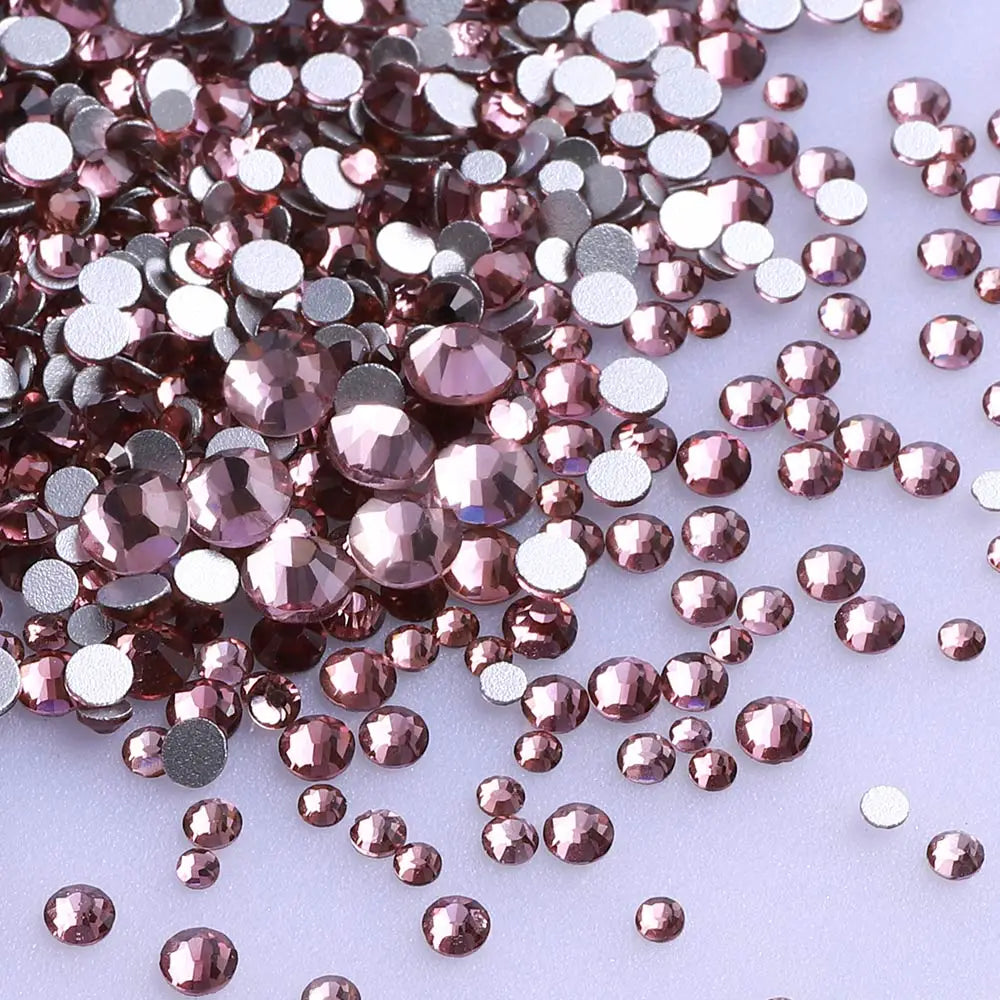 1440PCS SS3-SS20 Mix Size Non-Hotfix Glass FlatBack Rhinestones | Non-Hotfix | Wiccan Center