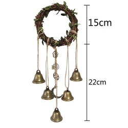 Witch Wreath Protection Bells | wreath | Wiccan Center