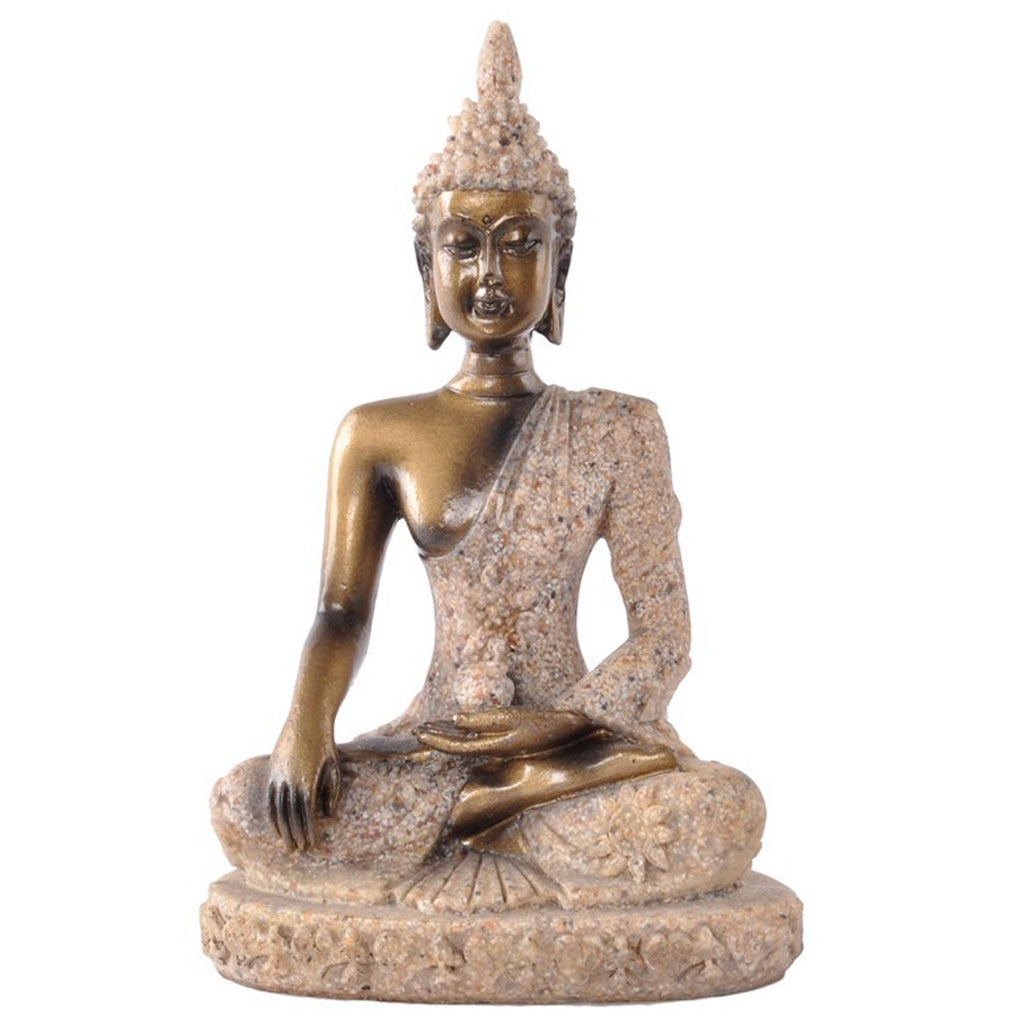 Miniature Sandstone Meditation Buddha | Meditation Tools | Wiccan Center