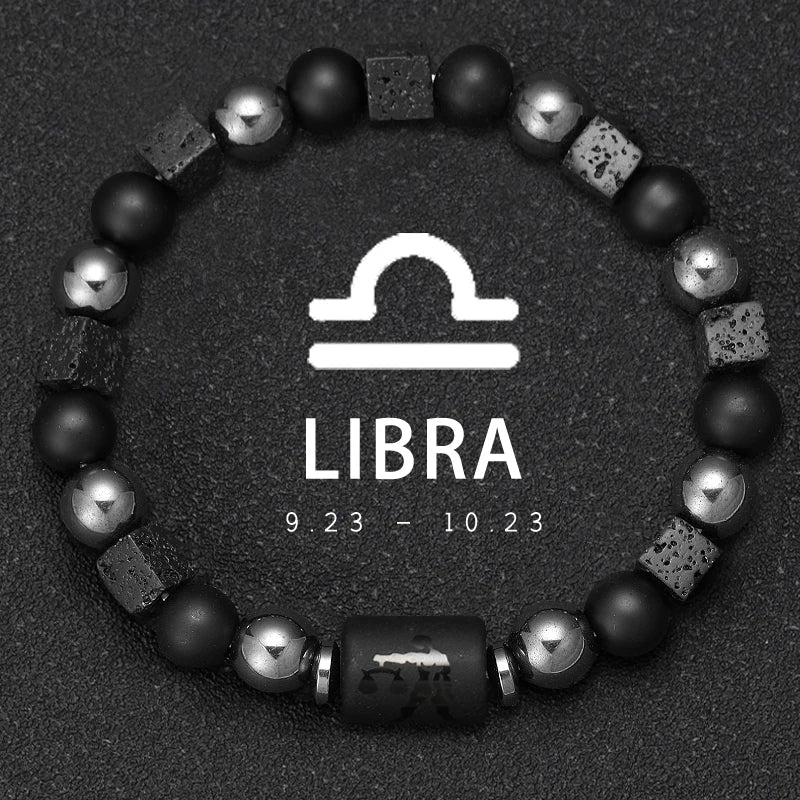 Sagittarius Zodiac Bracelet Natural Stone