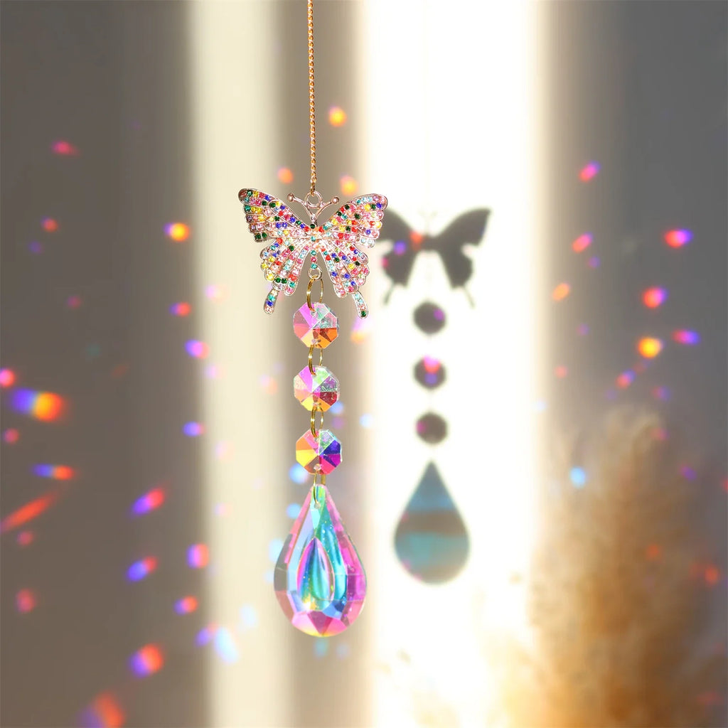 Colorful diamonds StarsMoonButterflies, sun garlands, gardening, light collection, Suncatcher accessories,indoor and outdoor | | Wiccan Center