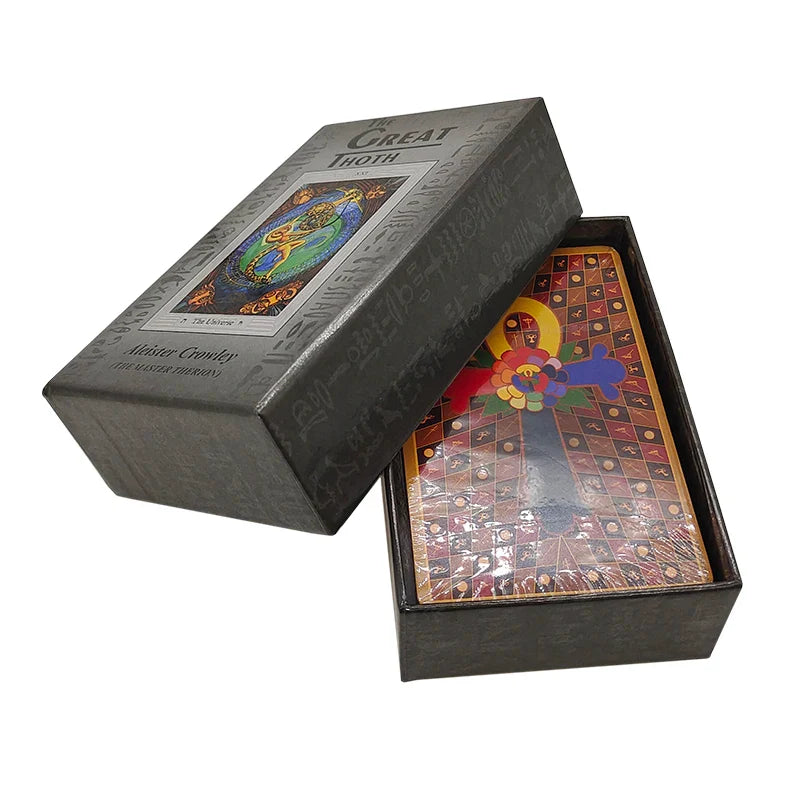 Aleister Crowley Luxe 80 Predictive Cards The Great THOTH Divination Tarot Cards | | Wiccan Center
