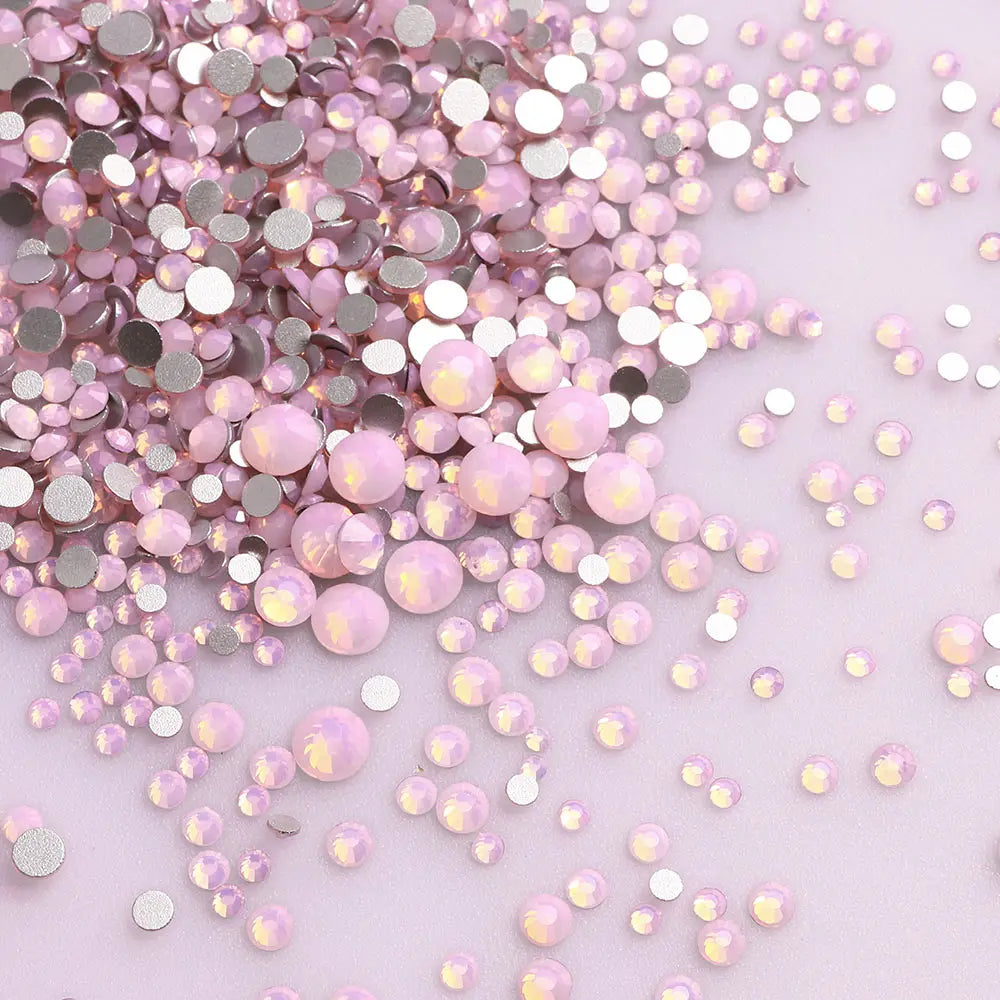 1440PCS SS3-SS20 Mix Size Non-Hotfix Glass FlatBack Rhinestones | Non-Hotfix | Wiccan Center