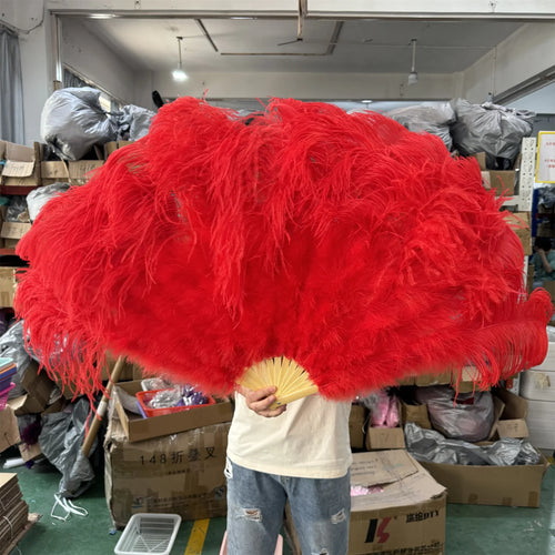 130CM Ostrich Feather Fans | Feather Fans | Wiccan Center