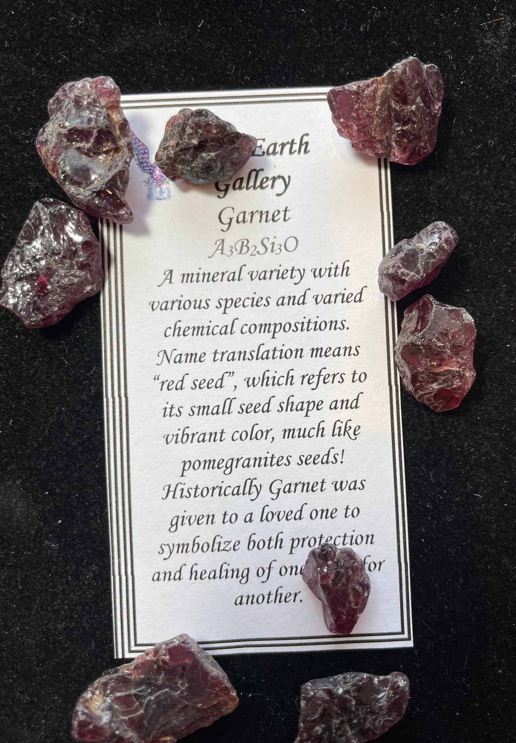 Pyrope Garnet Rough Specimen Bag 35g | Rough | Wiccan Center