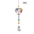 Tree of Life Crystal Suncatchers for Windows Hanging Sun Catchers Decor with Prisms for Home Indoor Outdoor Car Making Rainbows | | Wiccan Center