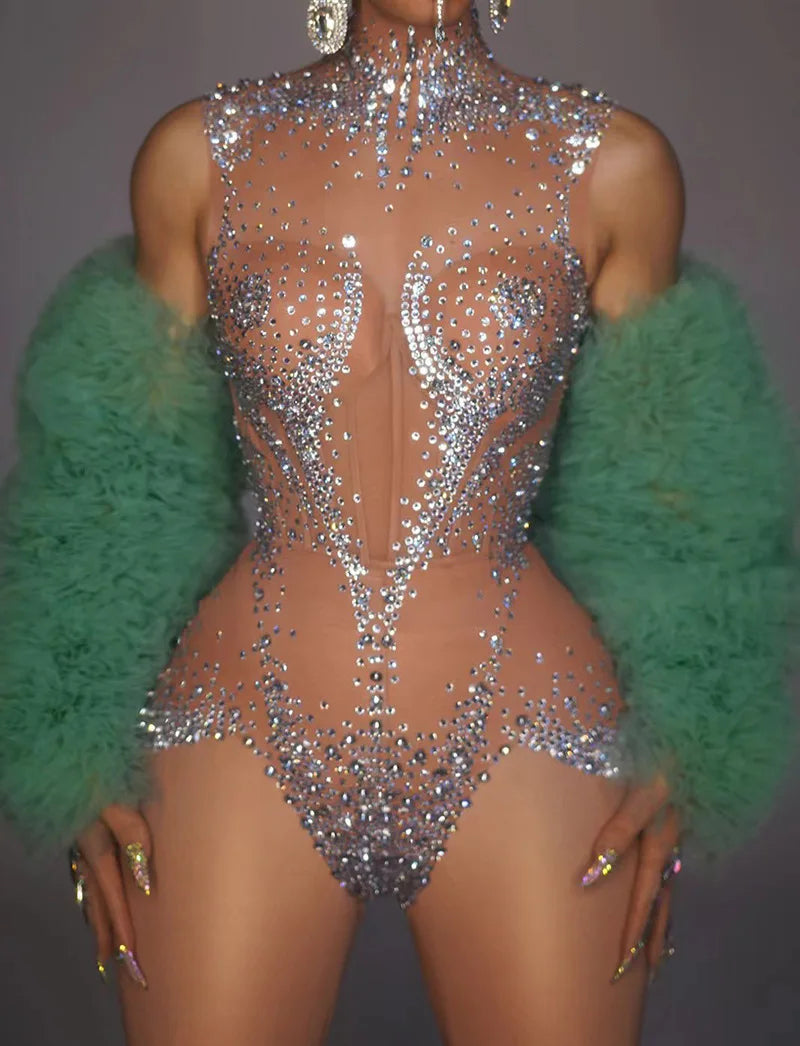 Women's Stage Performance Outfit | Party Jackets, Mini Dresses & Bodysuit | Costume Sets | Wiccan Center