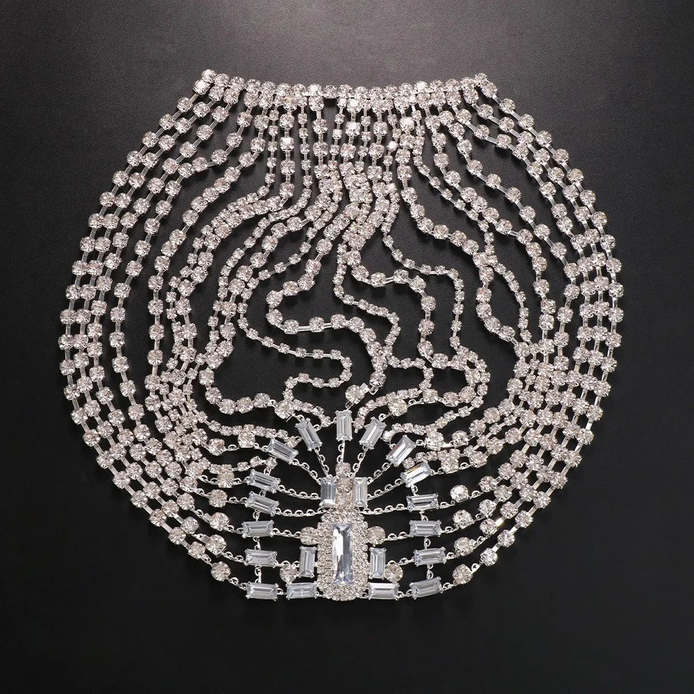 Crystal Hair Chain Headpiece Accessory | Hair Chain | Wiccan Center