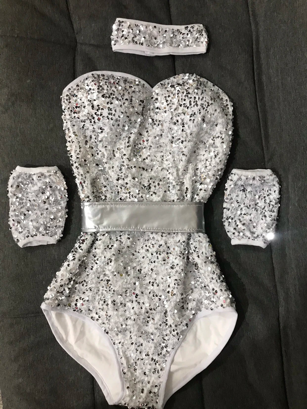 The Stardust Dynasty Sequin Bodysuit – Luxury Structured Stage Leotard | Costume Sets | Wiccan Center