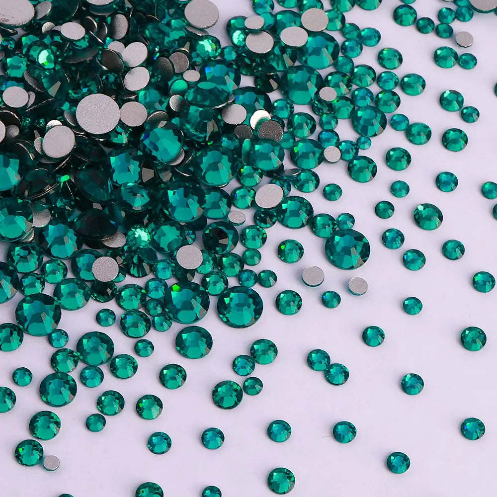 1440PCS SS3-SS20 Mix Size Non-Hotfix Glass FlatBack Rhinestones | Non-Hotfix | Wiccan Center