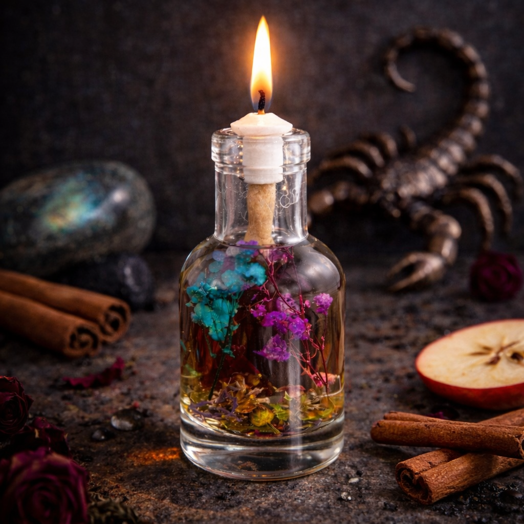 Scorpio - Oil Candle | Oil candle | Wiccan Center