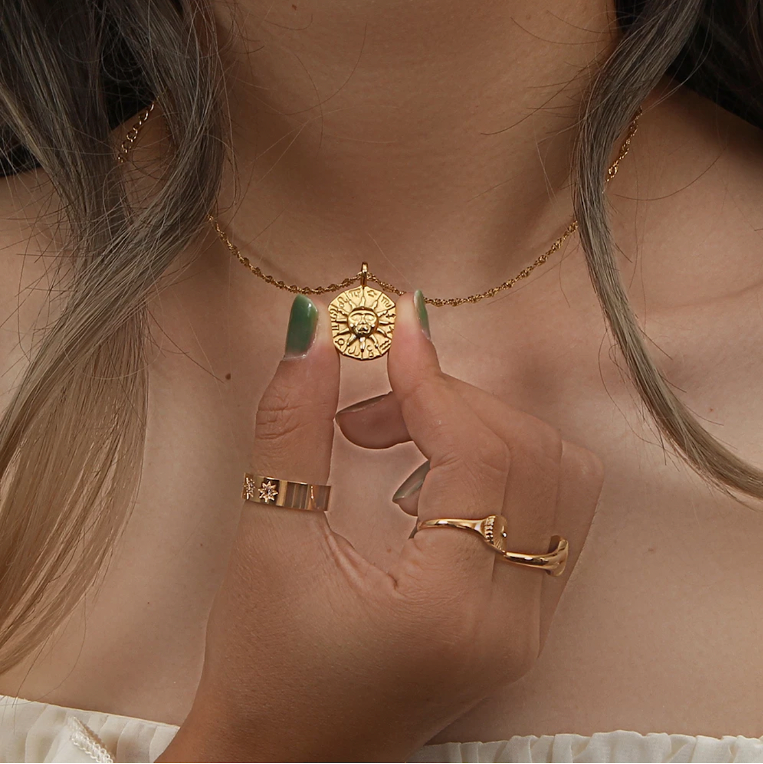 Zodiac Sun Necklace