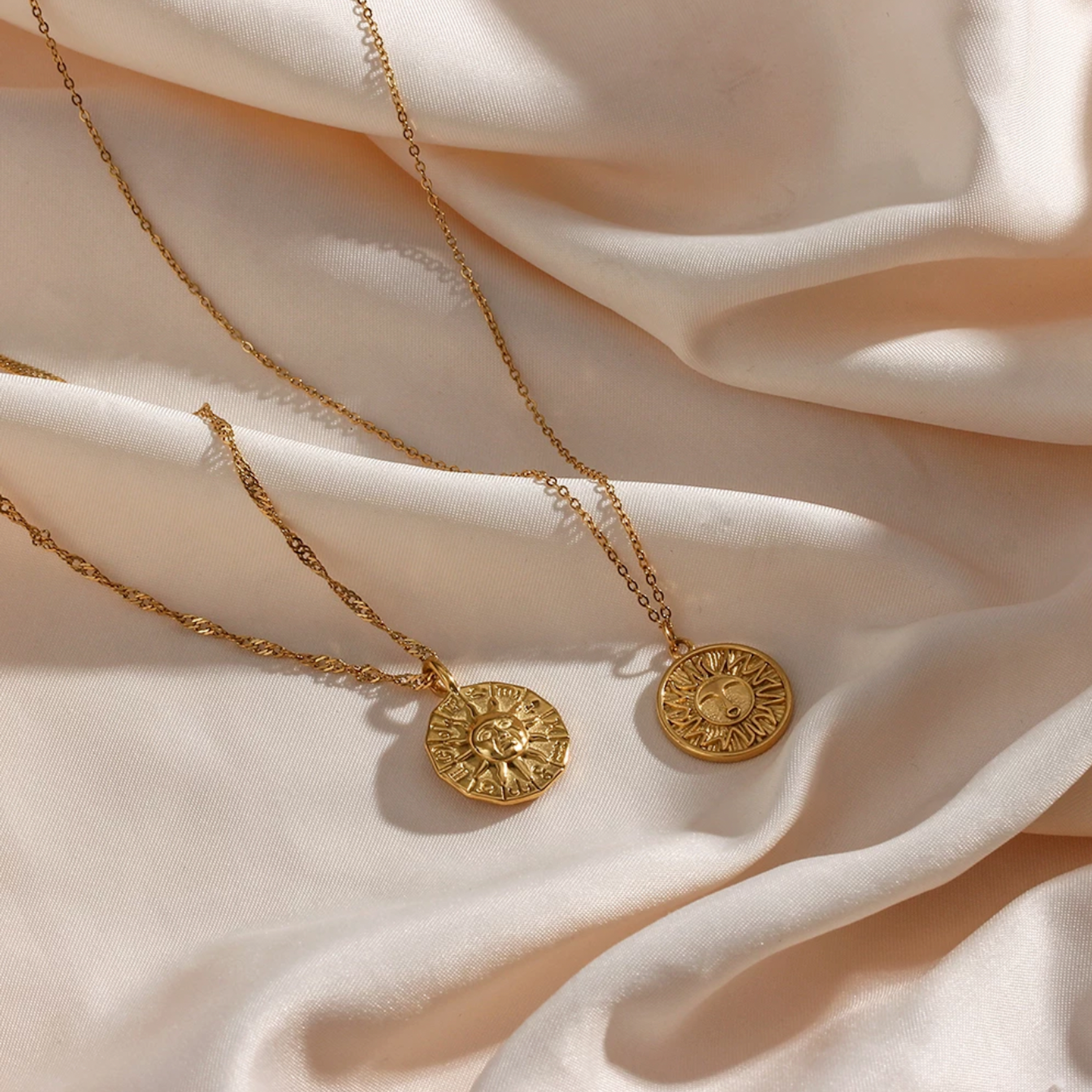 Simple Sun Necklace
