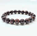 Bloodstone Round Bead Bracelet - Courageous Vitality | Bracelets | Wiccan Center