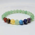 Aventurine Chakra Round Bead Bracelet 8mm - Lucky Leadership | Bracelets | Wiccan Center