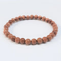 Goldstone Round Bead Bracelet - Divine Thread | Bracelets | Wiccan Center