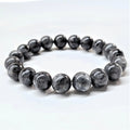 Larvikite Round Bead Bracelet - Earth's Protection | Bracelets | Wiccan Center
