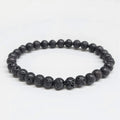Lava Round Bead Bracelet - Steadfast Courage | Bracelets | Wiccan Center