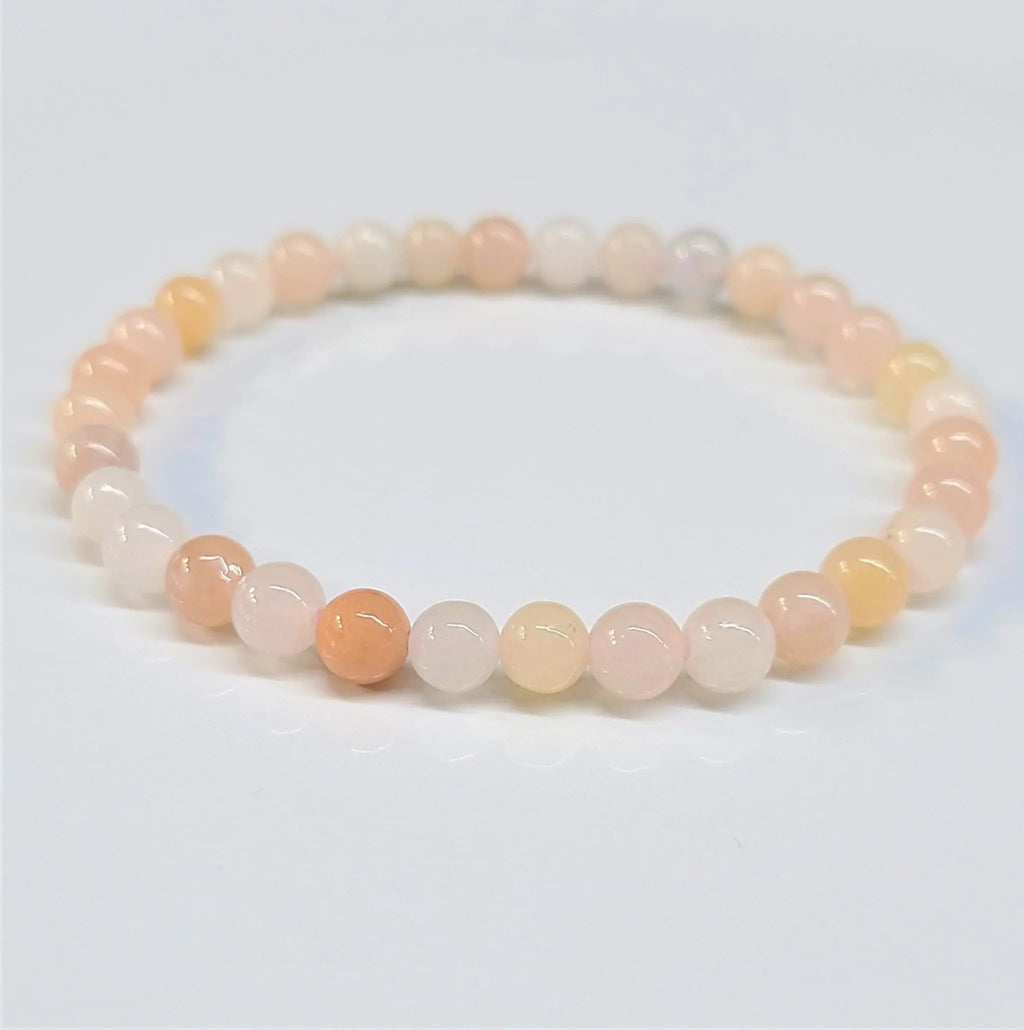 Pink Aventurine Round Bead Bracelet - Compassionate Renewal | Bracelets | Wiccan Center