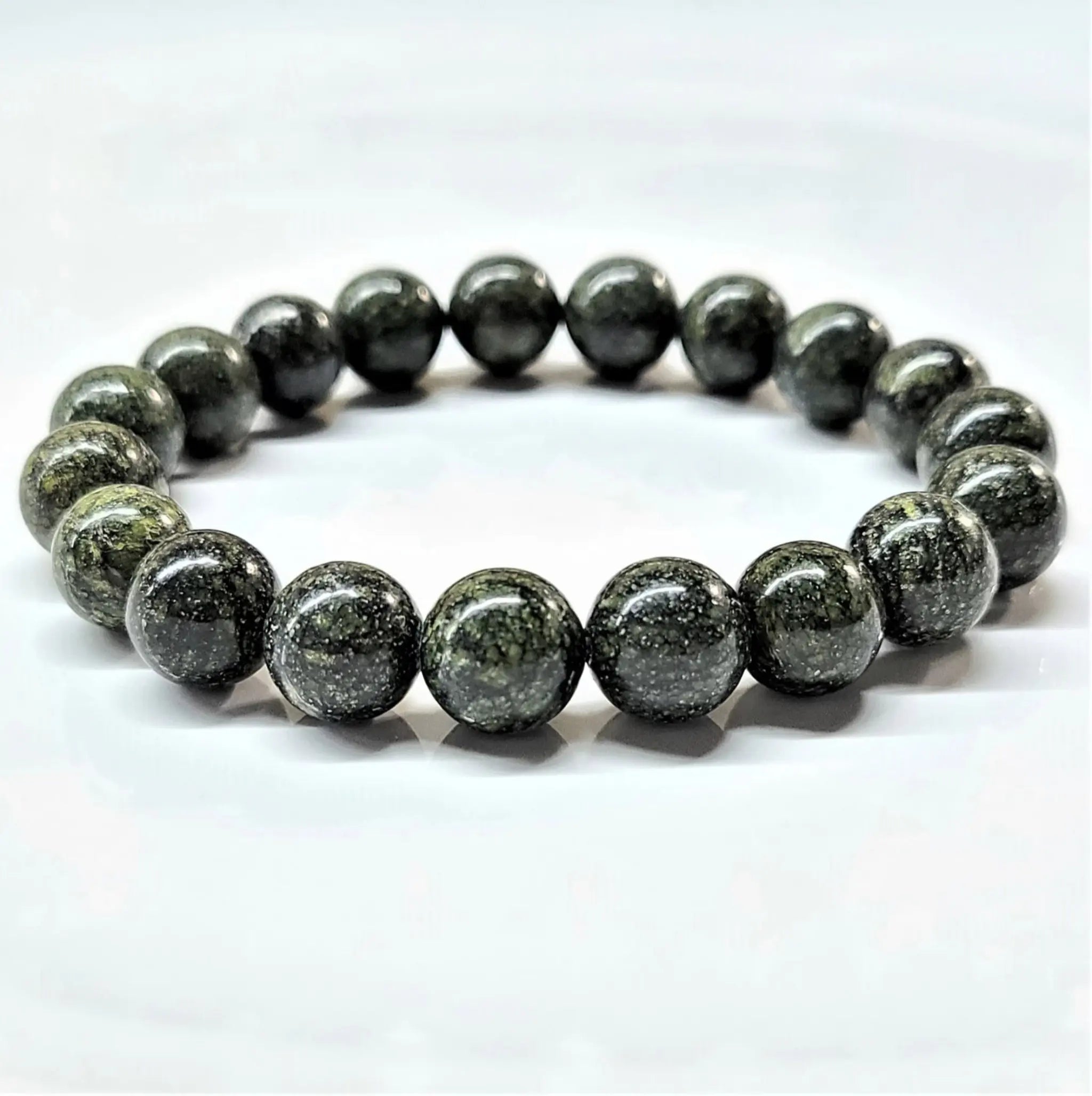 Serpentine Round Bead Bracelet - Kundalini Awakening | Bracelets | Wiccan Center
