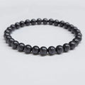 Shungite Round Bead Bracelet - Longevity Prescription | Bracelets | Wiccan Center