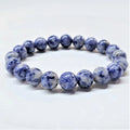 Sodalite Round Bead Bracelet - Eliminates Confusion | Bracelets | Wiccan Center