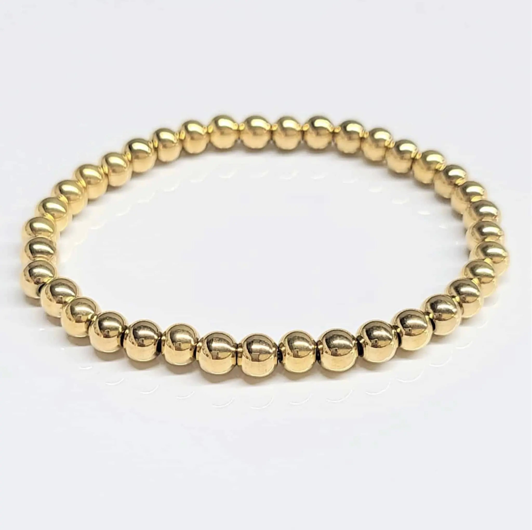 Stainless Steel Round Bead Bracelet - Style Pop | Bracelets | Wiccan Center