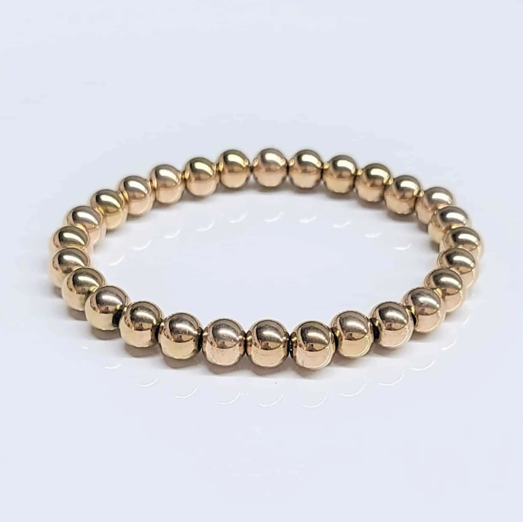 Stainless Steel Round Bead Bracelet - Style Pop | Bracelets | Wiccan Center