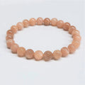Sunstone Round Bead Bracelet - Optimistic Energy | Bracelets | Wiccan Center