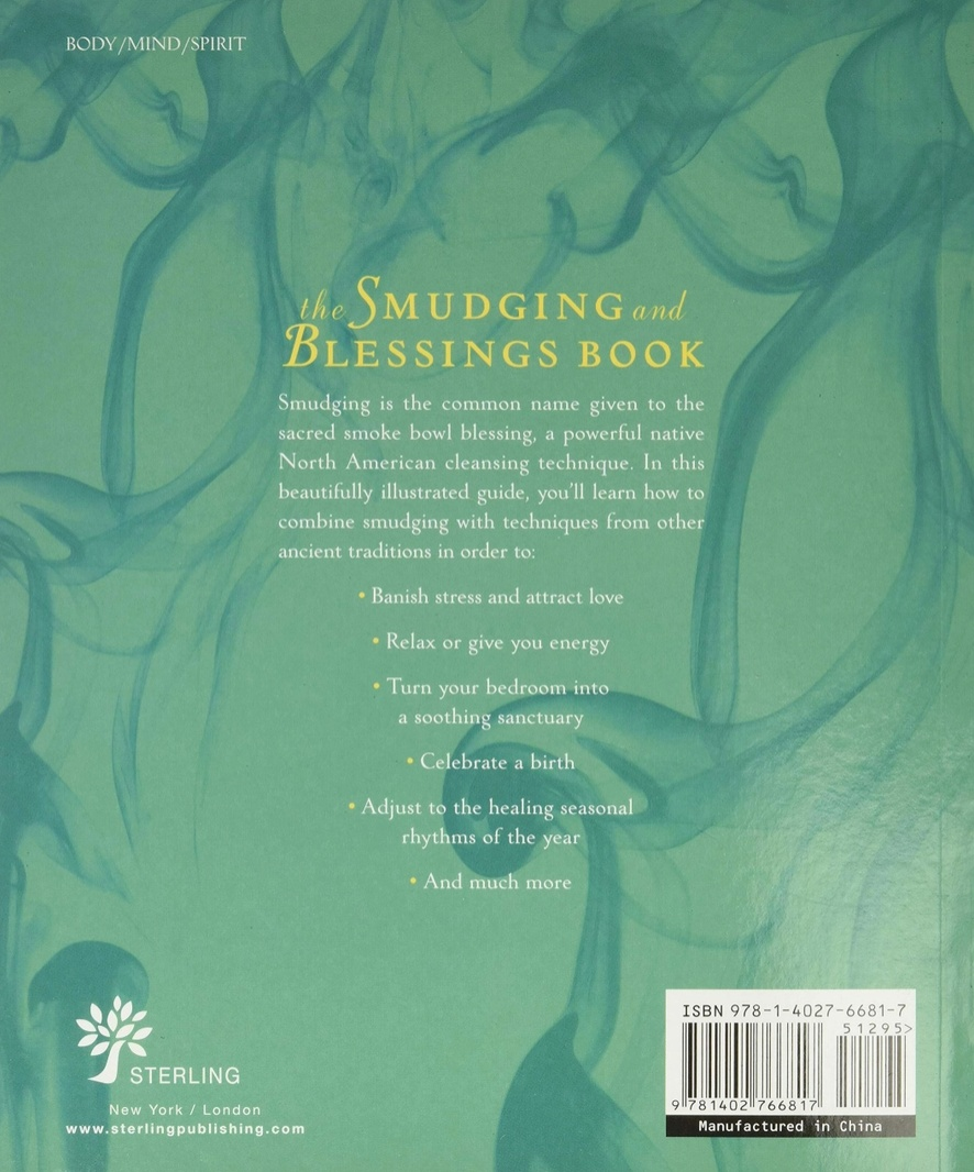 Smudging and Blessings Book By Jane Alexander | Sacred Book Store | Wiccan Center