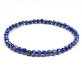Lapis Lazuli Round Bead Bracelet - Veil Lifter | Bracelets | Wiccan Center