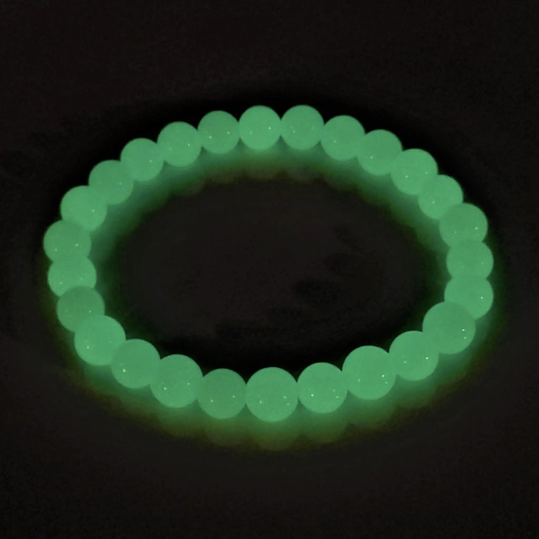 Glow-in-the-Dark Round Bead Bracelet - Mystic Fun | Bracelets | Wiccan Center