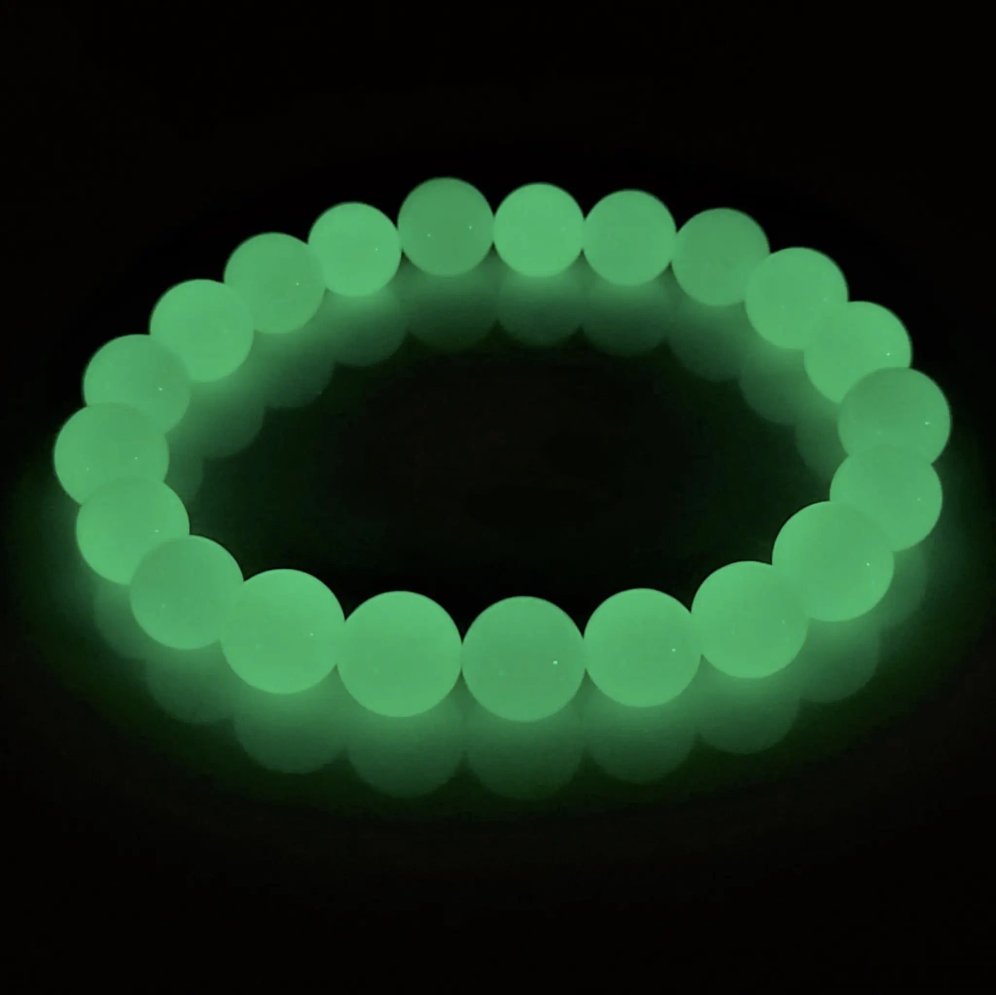 Glow-in-the-Dark Round Bead Bracelet - Mystic Fun | Bracelets | Wiccan Center