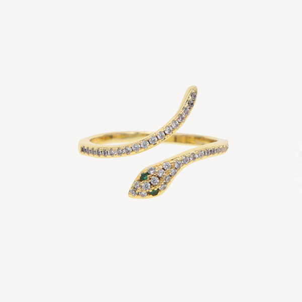The Sylvia Serpent Ring