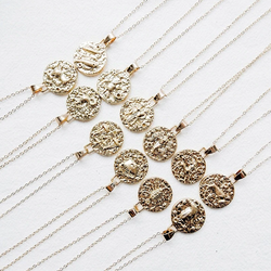 Zodiac Coin Necklace | Necklaces | Wiccan Center