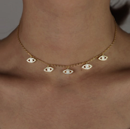 Evil Eye Charm Necklace